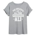 thumbnail image 1 of Muhammad Ali - Boxing Legend - All Time Greatest Star - Juniors Ideal Flowy Muscle T-Shirt, 1 of 5