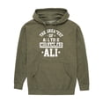 thumbnail image 1 of Muhammad Ali - Boxing Legend - All Time Greatest Star - Men's Pullover Hooded Fleece Sweatshirt, 1 of 6