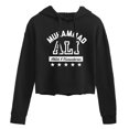 thumbnail image 1 of Muhammad Ali - Boxing Legend - Athlete & Humanitarian - Juniors Cropped Pullover Hoodie, 1 of 5