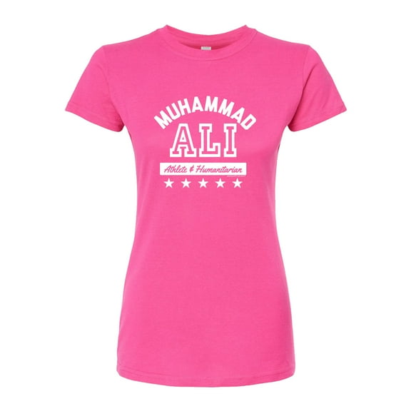 Muhammad Ali - Boxing Legend - Athlete & Humanitarian - Juniors Fitted Graphic T-Shirt
