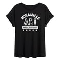 thumbnail image 1 of Muhammad Ali - Boxing Legend - Athlete & Humanitarian - Juniors Ideal Flowy Muscle T-Shirt, 1 of 5