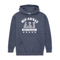 thumbnail image 1 of Muhammad Ali - Boxing Legend - Athlete & Humanitarian - Men's Pullover Hooded Fleece Sweatshirt, 1 of 6