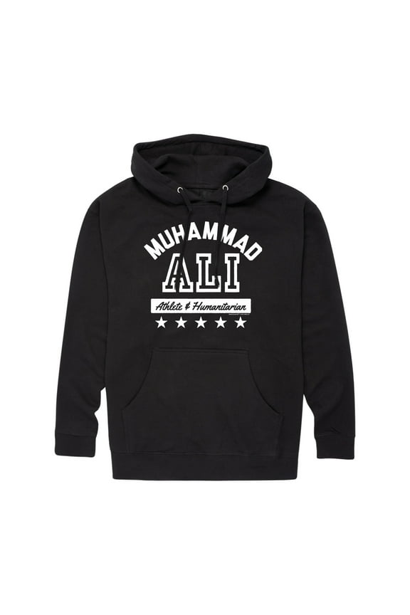 - Boxing Legend - Athlete & Humanitarian - Men's Pullover Hooded Fleece Sweatshirt