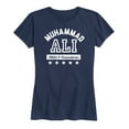thumbnail image 1 of Muhammad Ali - Boxing Legend - Athlete & Humanitarian - Women's Short Sleeve Graphic T-Shirt, 1 of 5
