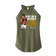 thumbnail image 1 of Muhammad Ali - Boxing Legend - Butterflies Float, Bees Sting - Juniors High Neck Tank Top, 1 of 5