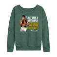 thumbnail image 1 of Muhammad Ali - Boxing Legend - Butterflies Float, Bees Sting - Women's Lightweight French Terry Long Sleeve Shirt, 1 of 5