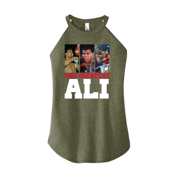 Muhammad Ali - Boxing Legend - Classic In the Ring Photos - Juniors High Neck Tank Top