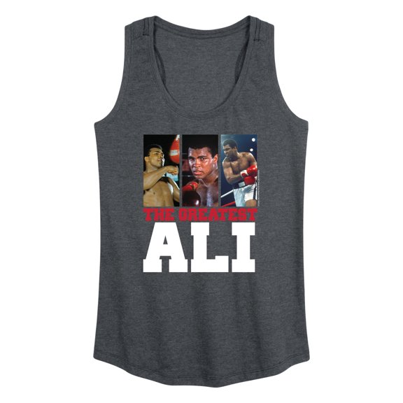 Muhammad Ali - Boxing Legend - Classic In the Ring Photos - Women's Racerback Tank Top