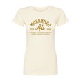 thumbnail image 1 of Muhammad Ali - Boxing Legend - Confidence, Conviction, Dedication... - Juniors Fitted Graphic T-Shirt, 1 of 5