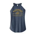 thumbnail image 1 of Muhammad Ali - Boxing Legend - Confidence, Conviction, Dedication... - Juniors High Neck Tank Top, 1 of 5