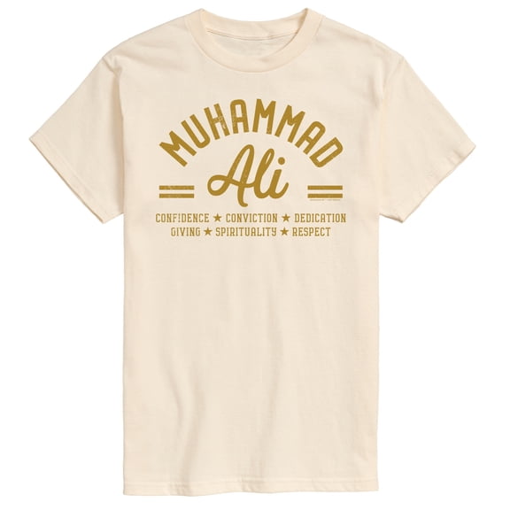 Muhammad Ali - Boxing Legend - Confidence, Conviction, Dedication... - Men's Short Sleeve Graphic T-Shirt