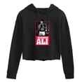 thumbnail image 1 of Muhammad Ali - Boxing Legend - Float Like a Butterfly - Juniors Cropped Pullover Hoodie, 1 of 5