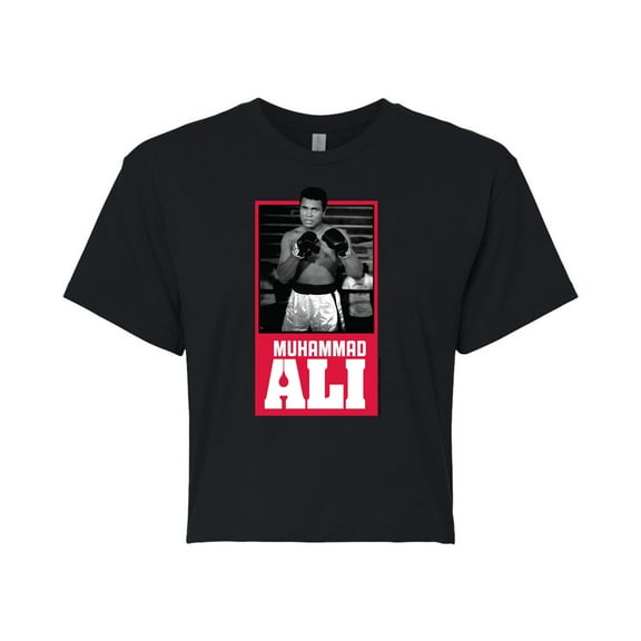 Muhammad Ali - Boxing Legend - Float Like a Butterfly - Juniors Fitted Graphic T-Shirt