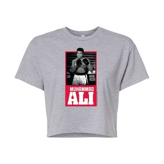 Muhammad Ali - Boxing Legend - Float Like a Butterfly - Juniors Fitted Graphic T-Shirt