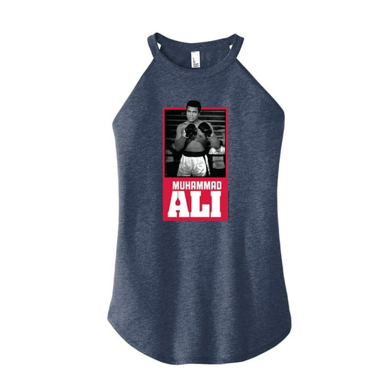 Muhammad Ali - Boxing Legend - Float Like a Butterfly - Juniors High Neck Tank Top