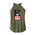thumbnail image 1 of Muhammad Ali - Boxing Legend - Float Like a Butterfly - Juniors High Neck Tank Top, 1 of 5