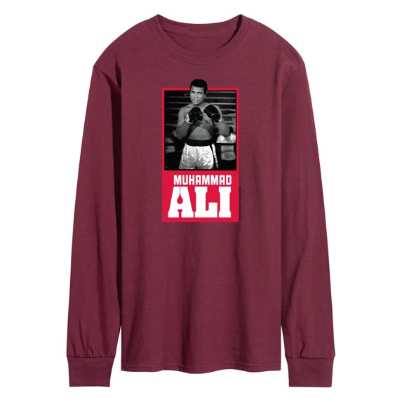 Muhammad Ali - Boxing Legend - Float Like a Butterfly - Men's Long Sleeve T-Shirt