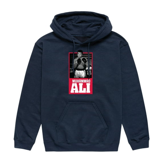 Muhammad Ali - Boxing Legend - Float Like a Butterfly - Men's Pullover Hooded Fleece Sweatshirt