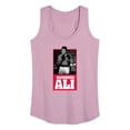 thumbnail image 1 of Muhammad Ali - Boxing Legend - Float Like a Butterfly - Women's Racerback Tank Top, 1 of 4