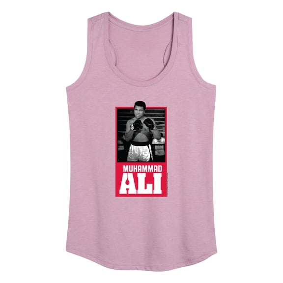 Muhammad Ali - Boxing Legend - Float Like a Butterfly - Women's Racerback Tank Top