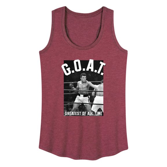 Muhammad Ali - Boxing Legend - G.O.A.T - Women's Racerback Tank Top