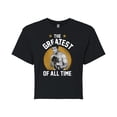 thumbnail image 1 of Muhammad Ali - Boxing Legend - Greatest of All Time - Juniors Cropped Cotton Blend T-Shirt, 1 of 5