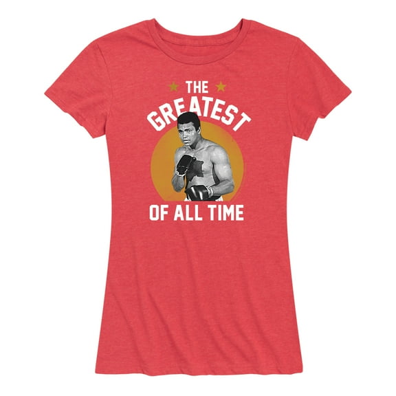 Muhammad Ali - Boxing Legend - Greatest of All Time - Women's Short Sleeve Graphic T-Shirt