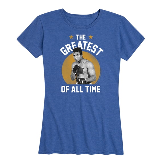 Muhammad Ali - Boxing Legend - Greatest of All Time - Women's Short Sleeve Graphic T-Shirt