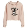 thumbnail image 1 of Muhammad Ali - Boxing Legend - Greatness in Action - Juniors Cropped Pullover Hoodie, 1 of 5