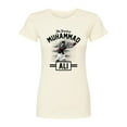 thumbnail image 1 of Muhammad Ali - Boxing Legend - Greatness in Action - Juniors Fitted Graphic T-Shirt, 1 of 5