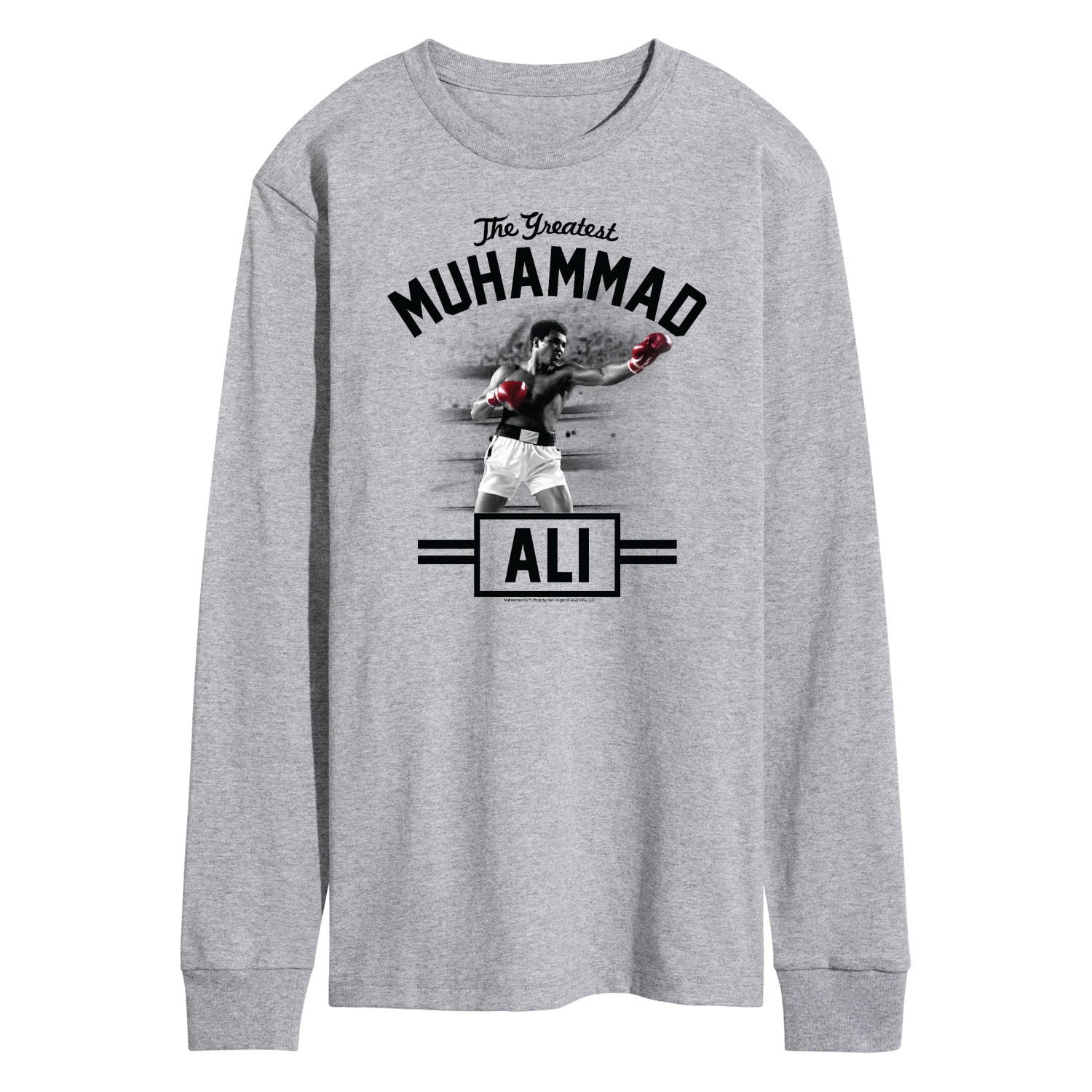 Muhammad Ali - Boxing Legend - Greatness in Action - Men's Long Sleeve ...