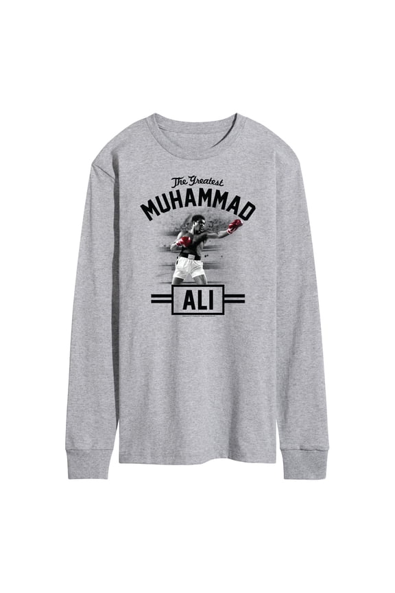 - Boxing Legend - Greatness in Action - Men's Long Sleeve T-Shirt