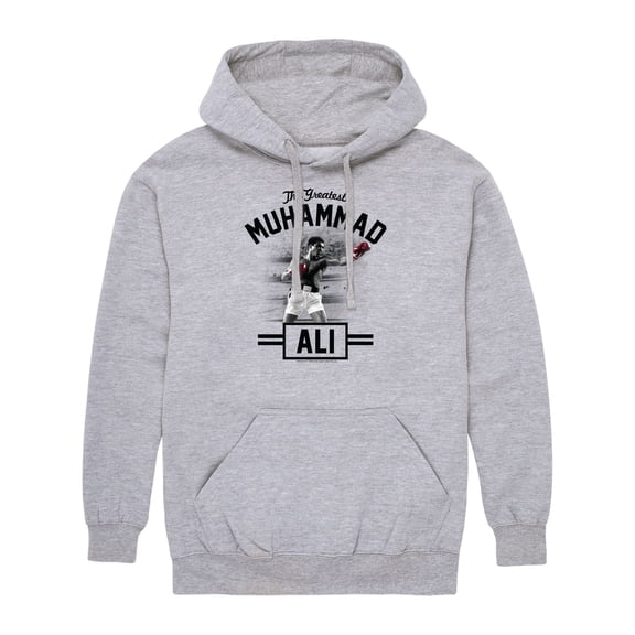 Muhammad Ali - Boxing Legend - Greatness in Action - Men's Pullover Hooded Fleece Sweatshirt