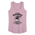 thumbnail image 1 of Muhammad Ali - Boxing Legend - Greatness in Action - Women's Racerback Tank Top, 1 of 4