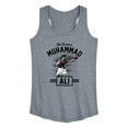 thumbnail image 1 of Muhammad Ali - Boxing Legend - Greatness in Action - Women's Racerback Tank Top, 1 of 4