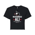 thumbnail image 1 of Muhammad Ali - Boxing Legend - Heavyweight Champion, KY - Juniors Cropped Cotton Blend T-Shirt, 1 of 5