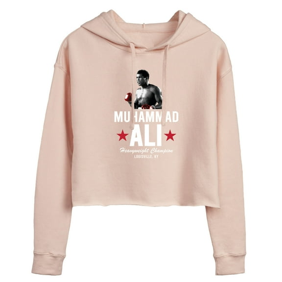 Muhammad Ali - Boxing Legend - Heavyweight Champion, KY - Juniors Cropped Pullover Hoodie
