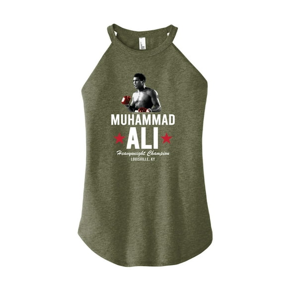 Muhammad Ali - Boxing Legend - Heavyweight Champion, KY - Juniors High Neck Tank Top