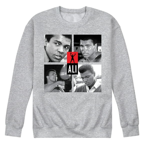 Muhammad Ali - Boxing Legend - Iconic Photos - Men's Crew Neck Fleece Pullover