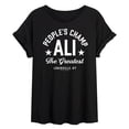 thumbnail image 1 of Muhammad Ali - Boxing Legend - People's Champ - Juniors Ideal Flowy Muscle T-Shirt, 1 of 5