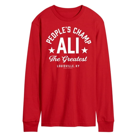 Muhammad Ali - Boxing Legend - People's Champ - Men's Long Sleeve T-Shirt