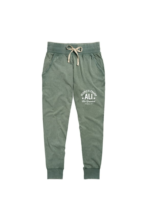 - Boxing Legend - People's Champ - Women's Jersey Jogger Pant