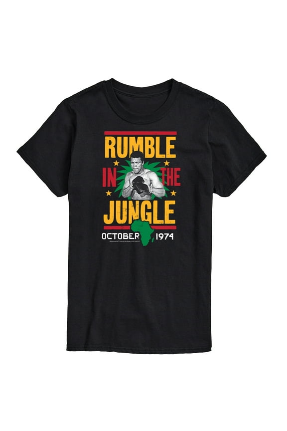 - Boxing Legend - Rumble In The Jungle Oct. 1974 - Men's Short Sleeve Graphic T-Shirt