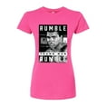 thumbnail image 1 of Muhammad Ali - Boxing Legend - Rumble Young Man Rumble - Juniors Fitted Graphic T-Shirt, 1 of 5