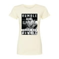 thumbnail image 1 of Muhammad Ali - Boxing Legend - Rumble Young Man Rumble - Juniors Fitted Graphic T-Shirt, 1 of 5