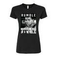 thumbnail image 1 of Muhammad Ali - Boxing Legend - Rumble Young Man Rumble - Juniors Fitted Graphic T-Shirt, 1 of 5