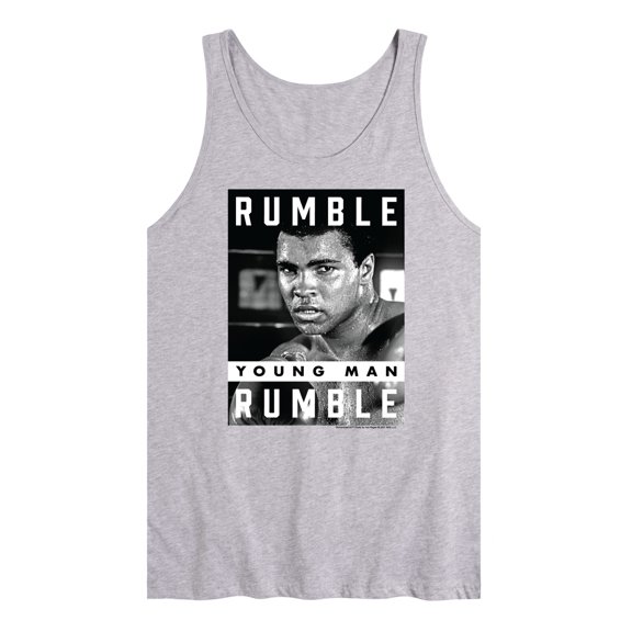 Muhammad Ali - Boxing Legend - Rumble Young Man Rumble - Men's Jersey Tank Top