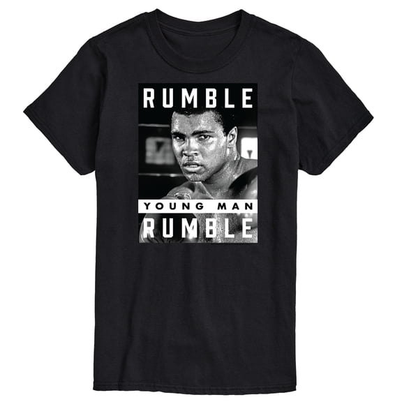 Muhammad Ali - Boxing Legend - Rumble Young Man Rumble - Men's Short Sleeve Graphic T-Shirt