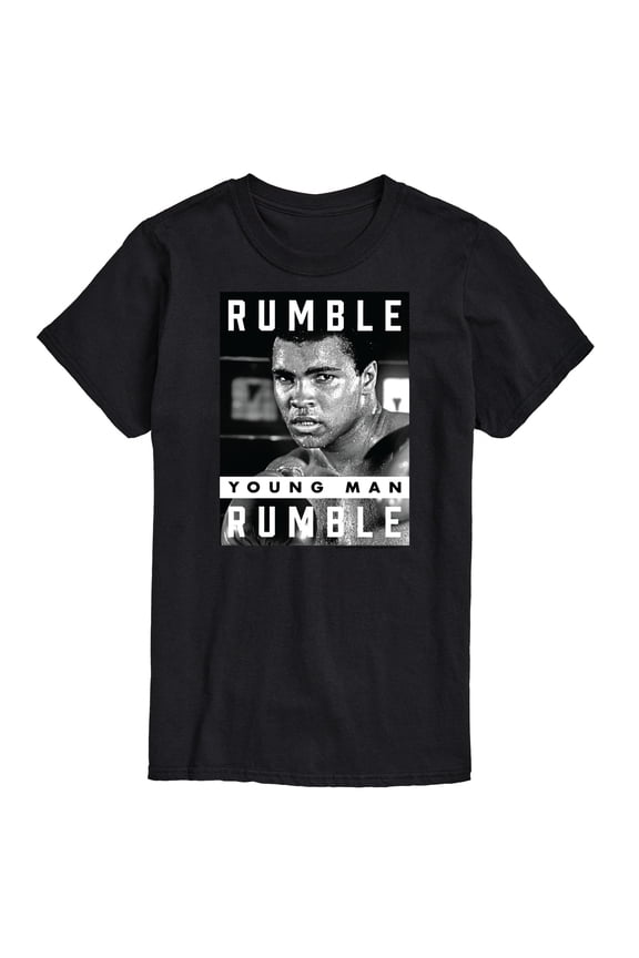 - Boxing Legend - Rumble Young Man Rumble - Men's Short Sleeve Graphic T-Shirt