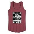 thumbnail image 1 of Muhammad Ali - Boxing Legend - Rumble Young Man Rumble - Women's Racerback Tank Top, 1 of 4